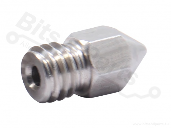 Nozzle voor 3D printers / Makerbot MK8 M6 Roestvrijstaal 1,75mm/0,4mm